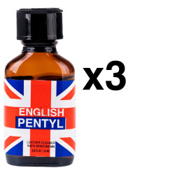 BGP Leather Cleaner ENGLISH PENTYL 24ml x3